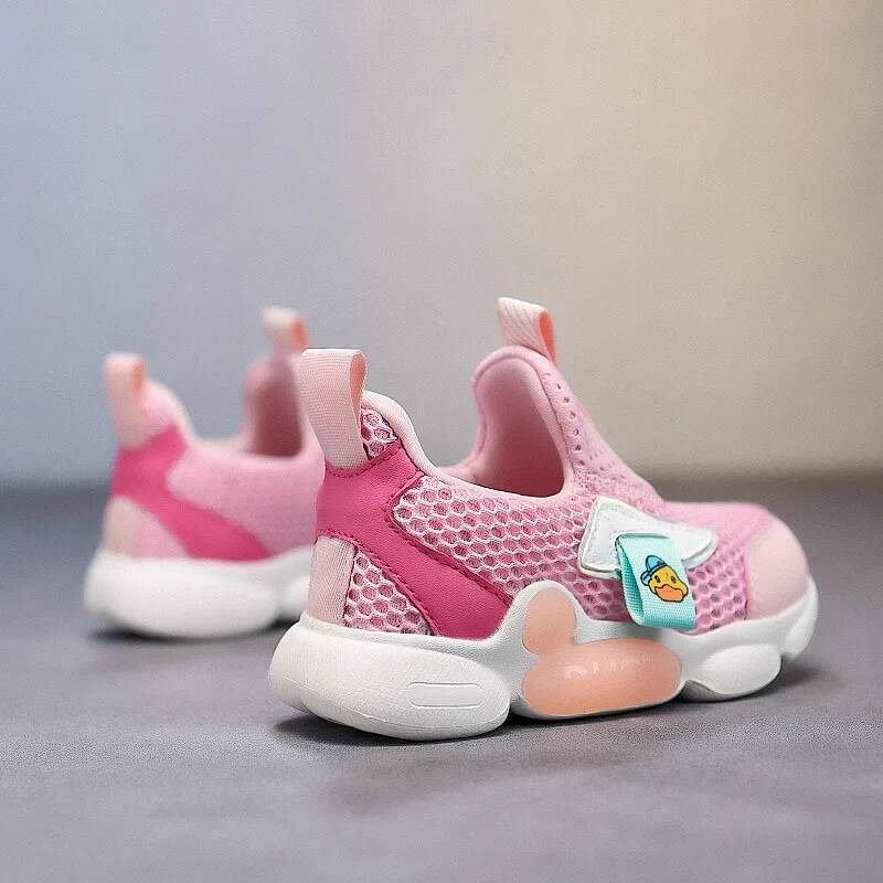 Ddmyoutdoor Lovely Blue Boys Running Size Comfortable Breathable Summer Sneakers Children Slip On Non Slip Sports Shoes Kids Outdoor Shoes