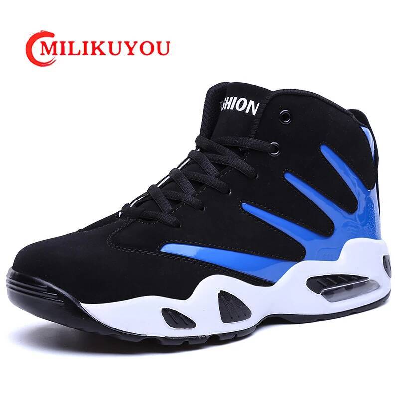 ddmyoutdoor Men Sneakers Women Brand High Top Male Basketball Unisex Breathable PU Leather Sports Shoes Couple Trainers Zapatos Hombre Outdoor Outdoor