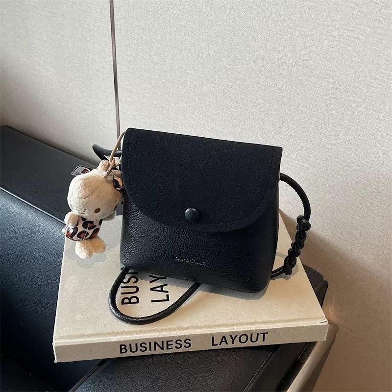 Top quality Brand High Quality New Style Niche Retro Bag High-end Single Shoulder Fashion Crossbody Bag Phone Versatile Bucket Bag New Free Delivery D