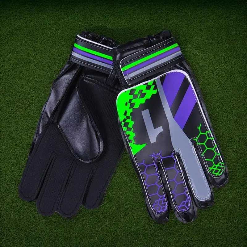 Goalkeeper Gloves Anti-Slip Goal Keeper Gloves Enhanced Grip Pads Protection Anti-Slip Equipment Gear For Training SportXJ250606
