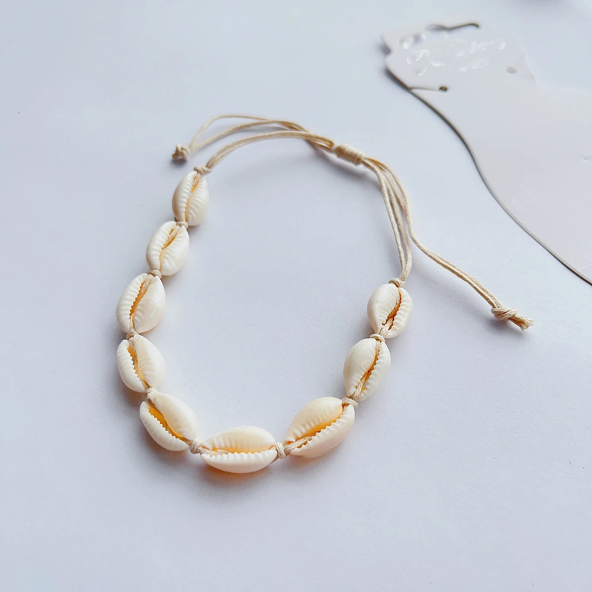 Seashell anklets womens rope braided beach resort Bohemian style accessories ornaments 250528