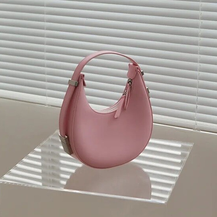 designer Niche Designer Bag for Women 2025 New Trend Simple Personality Underarm Crescent Bag Internet Celebrity Versatile Handbag Shoulder Bag