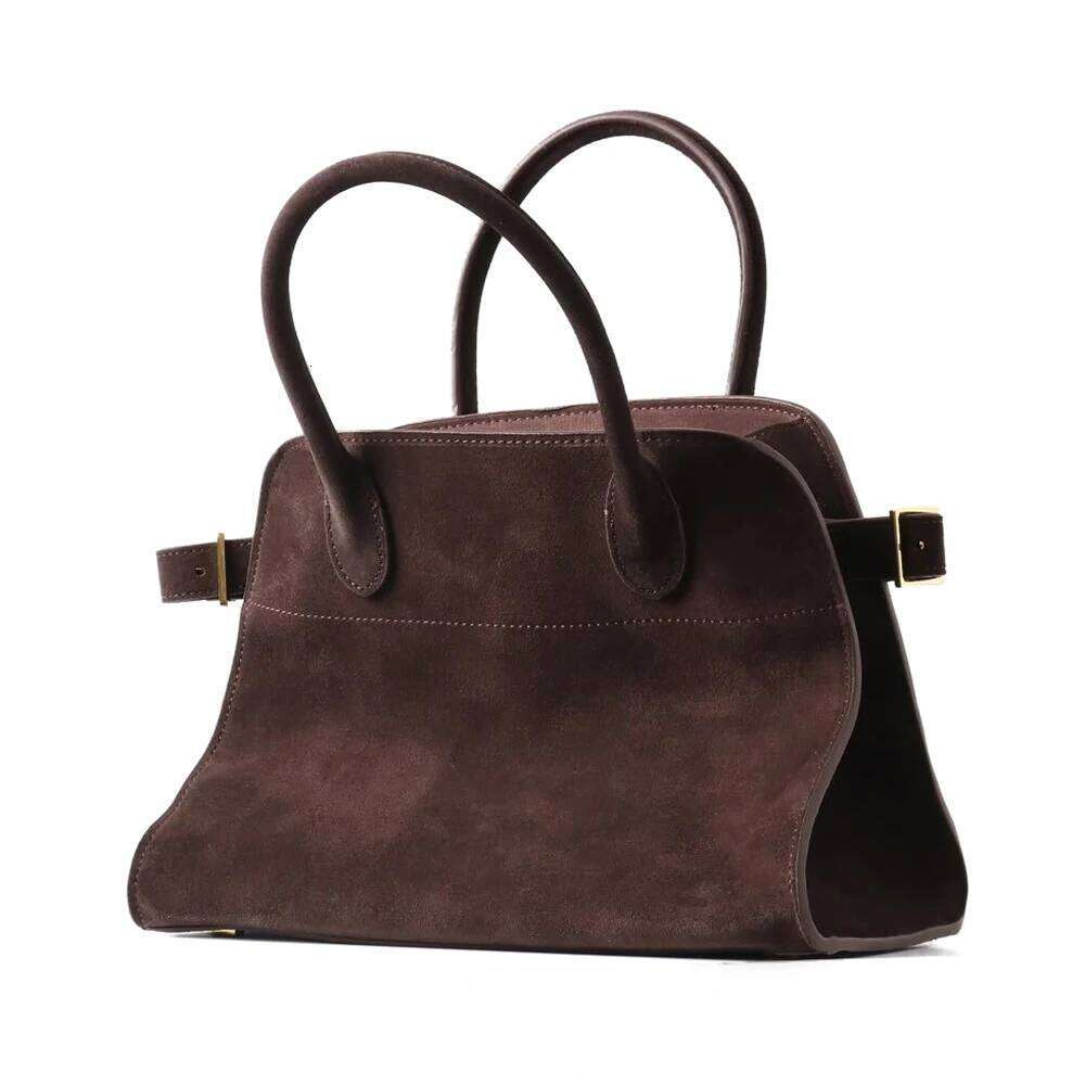 Frosted 2025 New High-End Large Capacity Tote Bag Genuine Leather Versatile Commuter One-Shoulder Handbag For Women