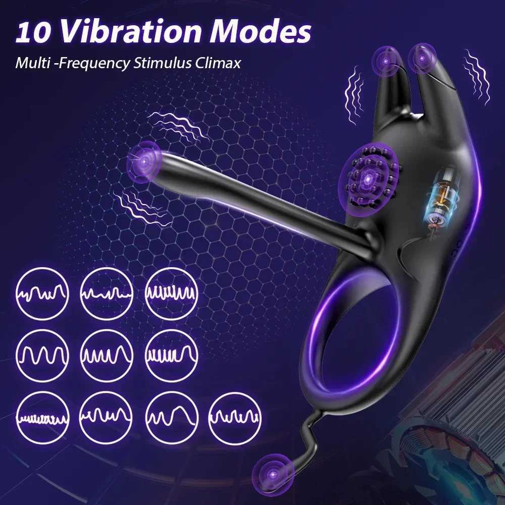 SCVibrator Cockring Penis Cock Ring for Men Delay Ejaculation Sex Toys for Men Couple Rings Penisring Toys for Adults 18 XJ250607