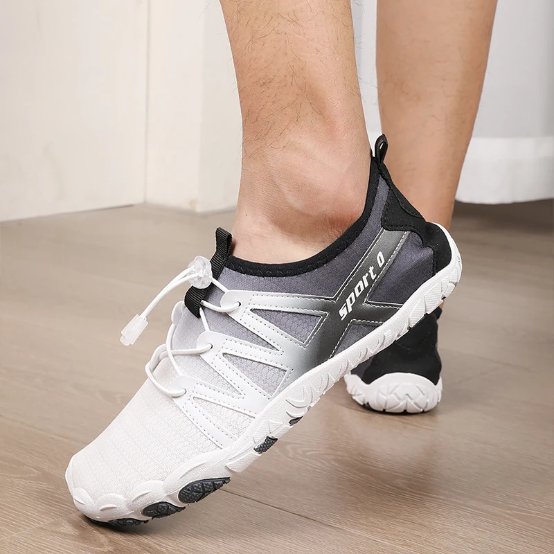 Women Beach Barefoot Aqua Shoes Men Water Shoes Swim Sandals Drainage Wading Shoes Quick Dry Boating Fishing Surfing Sneakers 250605