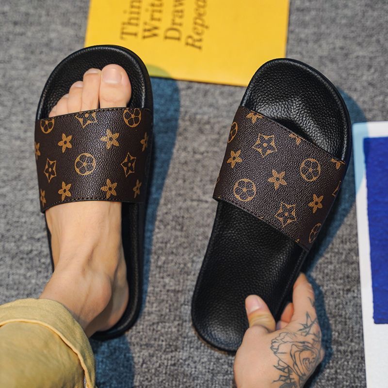 2025 Designer Slippers New Neutral Premium Texture Floral Sandals Casual Sports Daily Outfit Luxury Sandals Outdoor Slides