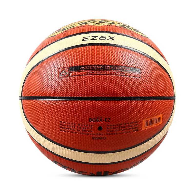 Molten Basketball Balls Official Size 7/6/5/4 PU Material High Quality Balls Outdoor Indoor Match Training Women Men Basketball XJ250606