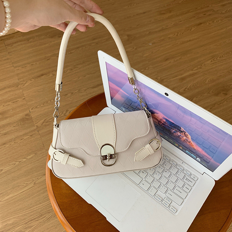 designer Niche Handbag for Women 2025 New Underarm Bag Melard Retro Shoulder Bag High-end Fashion Commuter Crossbody Bag