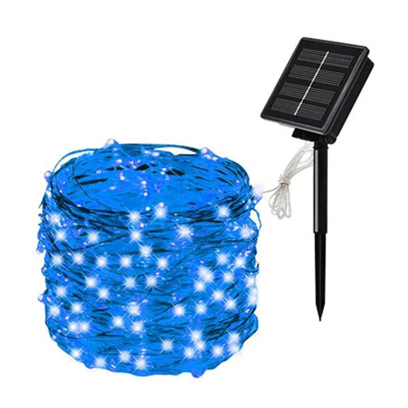 Solar String Fairy LED Lights Christmas Lights Waterproof Outdoor Garland Solar Power Lamp Christmas for Garden Decoration. XJ250606