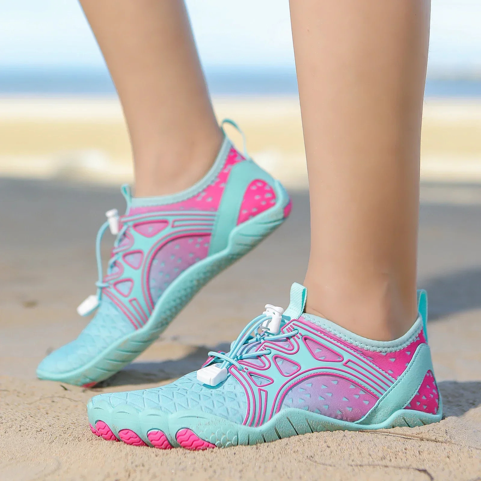 Men Water Shoes Yoga Swimming Indoor Wading Shoes Womens Light Soft Beach Sneakers Non-Slip Fast Drying Sports Outdoor Shoes 250605