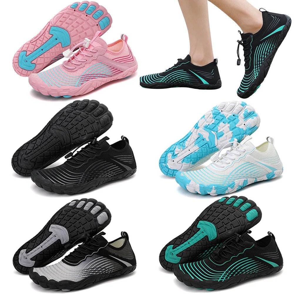 Water Shoes Ergonomic Wading Shoes Non-slip Comfortable Swimming Shoes Breathable Gym Fitness Shoes Quick Drying for Men Women 250605