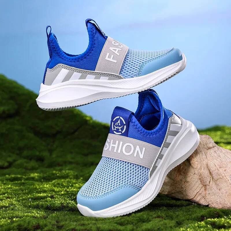 Ddmyoutdoor Trendy Letter Printed Children S Running Shoes Size Summer Outdoor Kids Comfortable Platform Sport Sneakers Child Outdoor Shoes