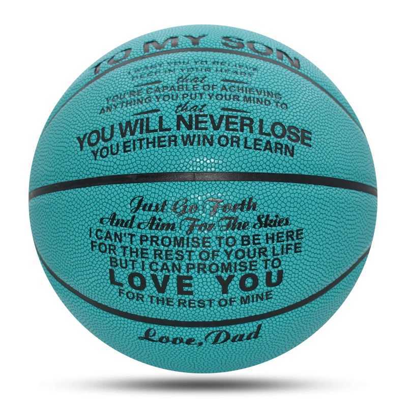 A Special Basketball Ball High Quality Standard Size 7 Outdoor Indoor Match Training Men Basketball Gifts For Grandson Or Son XJ250606