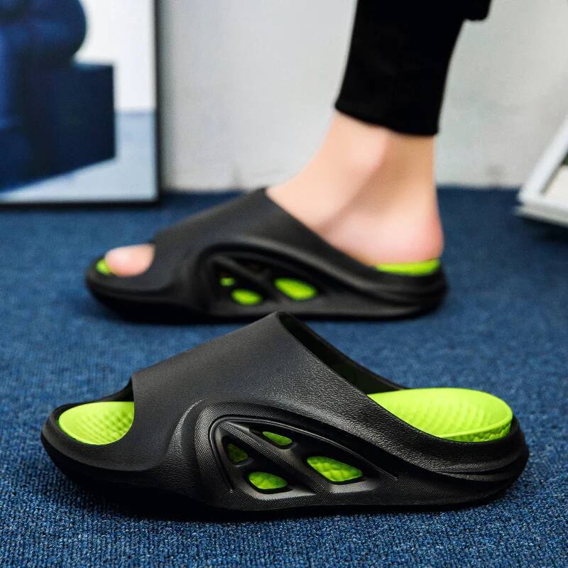 Ddmyoutdoor Shoes For Men Trendy Summer Fashion Soft Soled Slippers Breathable Outdoor Non Slip Beach Casual Sandals Zapatillas Hombre outdoor shoes