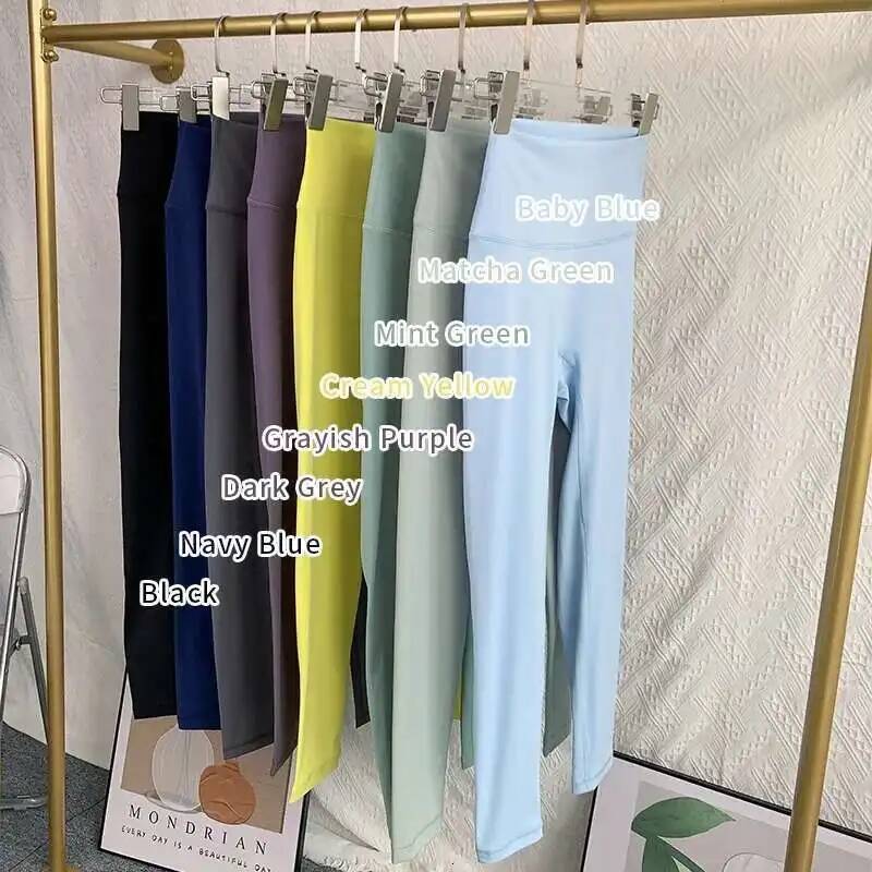 Pmwrun Summer Hot Sale Leggings High Waist Breathable Quick Drying Yoga Pants Fiess Running Cycling Workout Gym Clothing