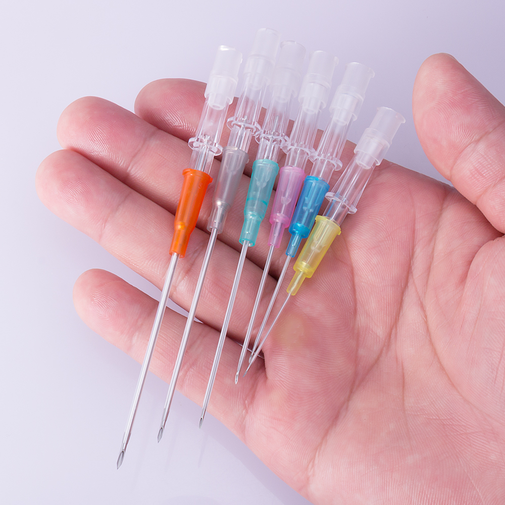 Perforated catheters can be manually threaded and directly connected to jewelry without the need to purchase additional connecting rods various styles