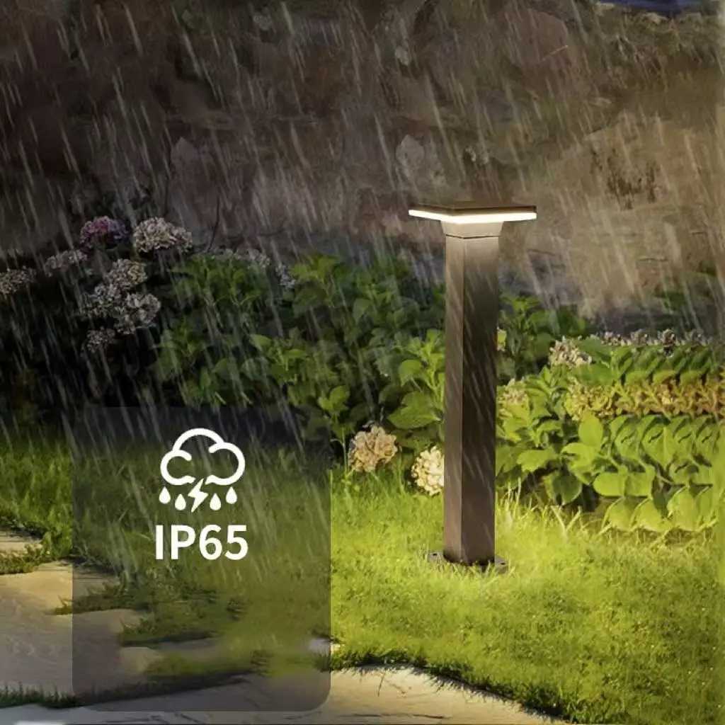 Outdoor Waterproof IP65 10W LED Lawn Lamp 30CM 60CM New Style Aluminum Pillar Garden Path Square Landscape Lawn Lights AC85-265V W250607