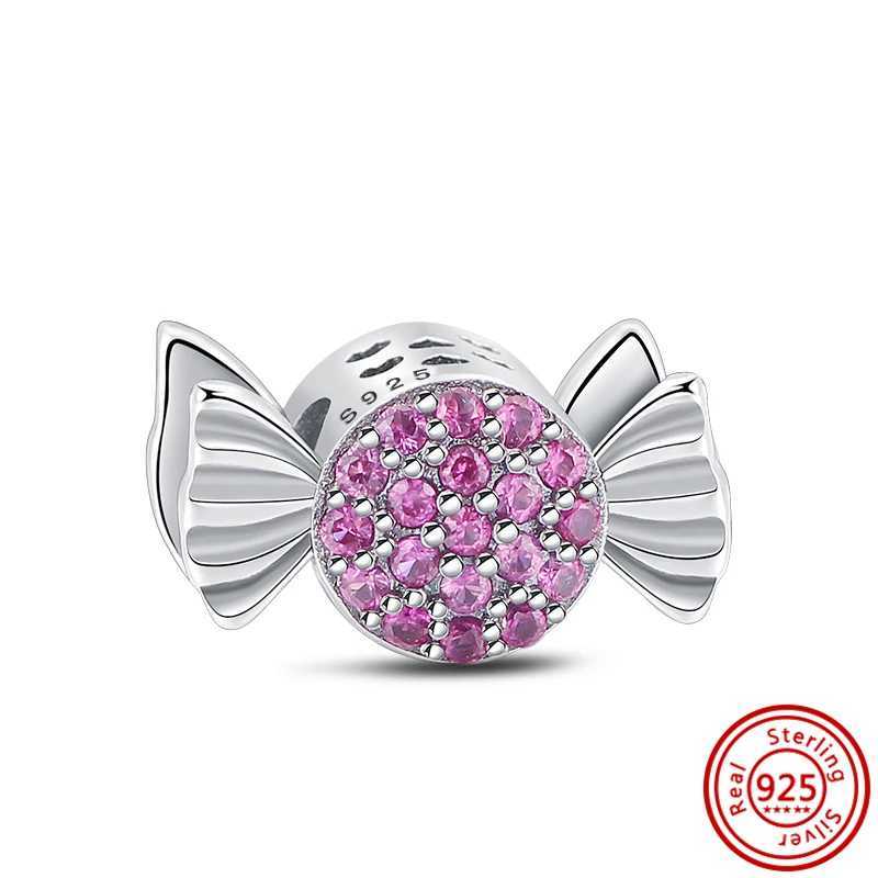 Classics 925 Silver Pink Crown Flower Hot air balloon Charms Fit Original Bracelet Necklace DIY Bead For Women Jeweli Make GiftXJ250607