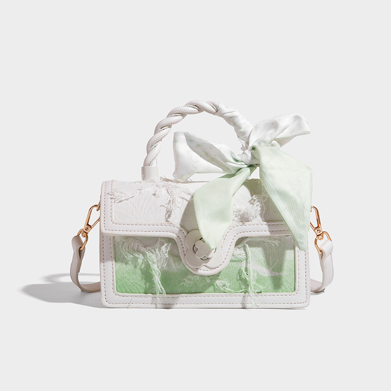 Free Shipping 2025 Summer New Fashion Versatile Handbag Designer Bags Niche Luxury High-end Exquisite Lace Shoulder Crossbody Small Square Bag