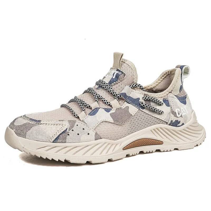 Ddmyoutdoor Men S Lace Up Camouflage Sneakers High Quality Outdoor Non Slip Casual Hiking Lightweight Breathable Walking Running Shoes Outdoor Shoes