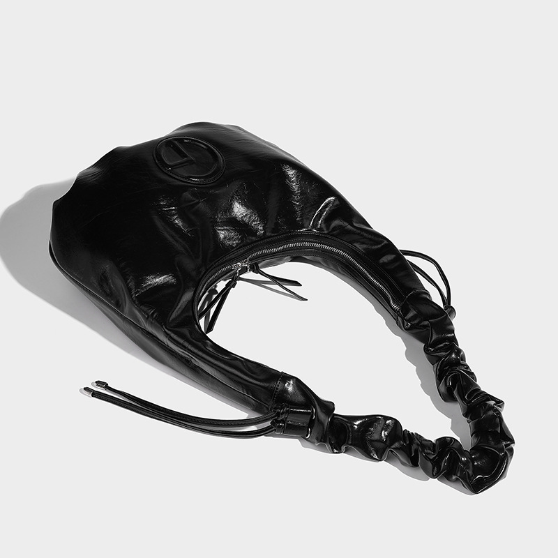 Free Shipping Luxury 2025 Autumn Designer Bags Winter New Niche Design Pleated Dumpling Bag High-end Fashion Versatile Commuter Shoulder Underarm Bag