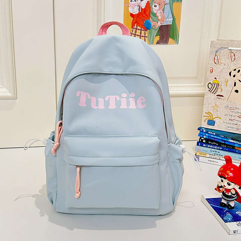 Minimalist Large Capacity Letter for Women 2025 New Model Student Commuter Lightweight Travel Backpack Double Shoulder Bag