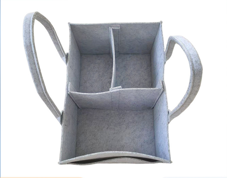 Top quality Brand High Quality New Style Felt Handheld Diaper Travel Bag Felt Foldable Mommy Portable Handbag Large Capacity New Free Delivery Designe