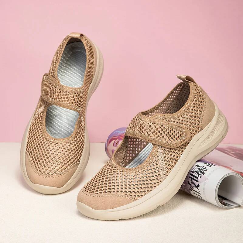 Ddmyoutdoor Ddmyoutdoor Fashion Women Platform Lightweight Lazy Loafers Summer Breathable Outdoor Fiess Walking Casual Mesh Sports Shoes Outdoor Shoes