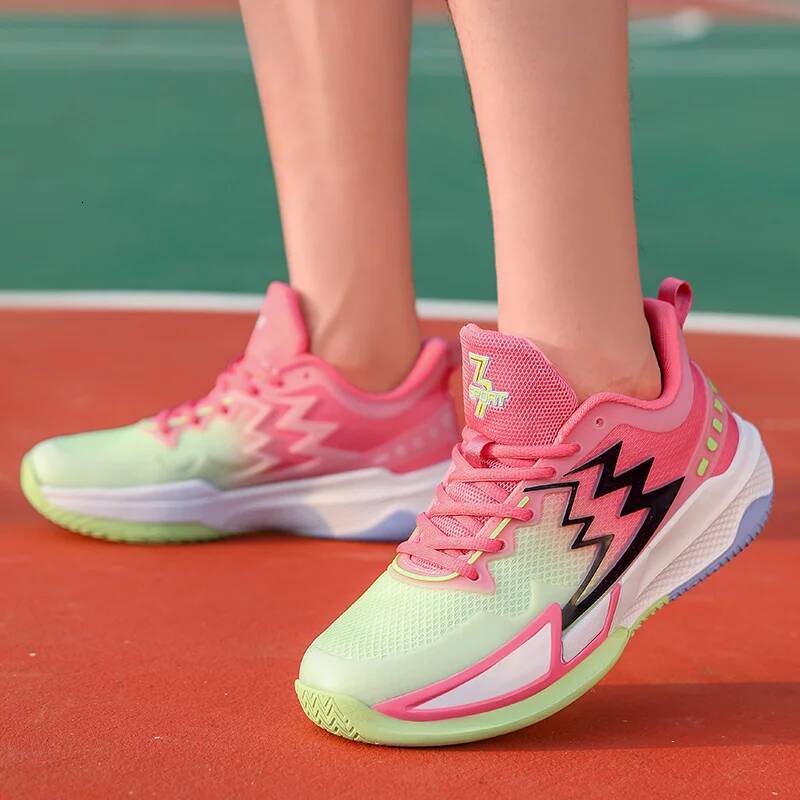 Ddmyoutdoor Trendy Platform For Comfortable Soft Outdoor Shoes Unisex Bounce Professional Basketball Sneakers Men Outdoor Shoes