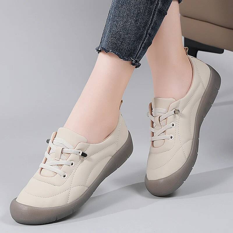 ddmyoutdoor Women S Single Spring Fashion Soft Sole Lightweight Breathable Hiking Comfortable Anti Slip Lazy Casual Flat Shoes Zapatos Outdoor Outdoor