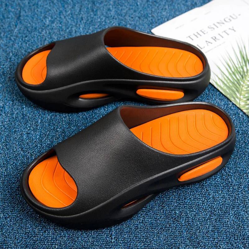 Ddmyoutdoor Man New Soft Bottom Sports Summer Casual Home Open Toed Shoes Color Blocked Outdoor Fashion Beach Non Slip Slippers outdoor shoes
