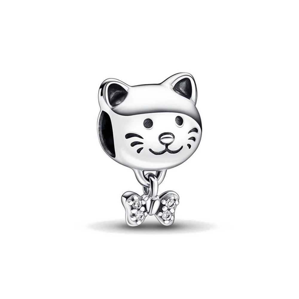 2025Hot Selling S925 Silver Backpack Dog P Pendant Suitable For Original Bracelets DIY Accessories High-End Charm Jewelry XJ250607