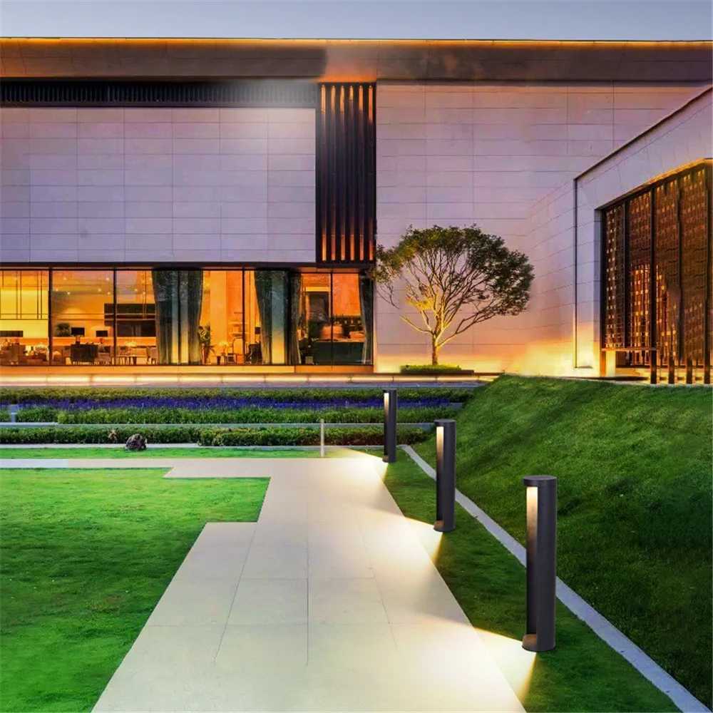 Outdoor Waterproof Lawn Lamp Simple LED Lighting Garden Light Outdoor Yard Lawn Lamp Park Villa Household Landscape Lamp W250607