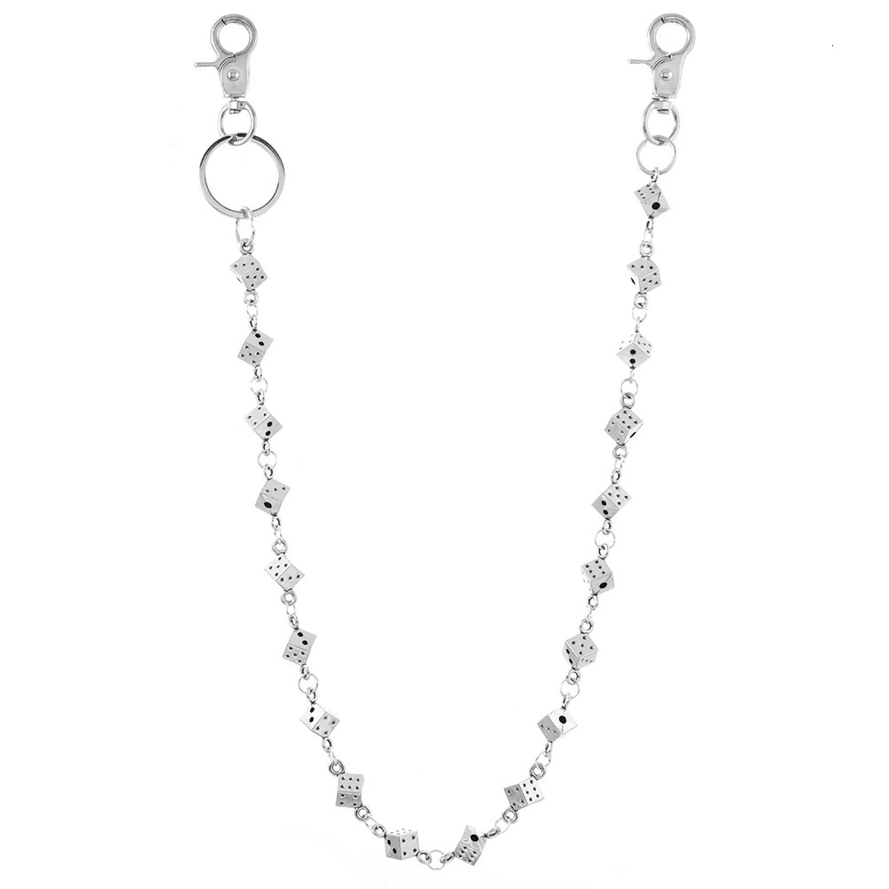 Mens Rock Fashion Metal Investment Pants Chain Body Chain Accessory Trendy Hip Hop Chain Jewelry 250530