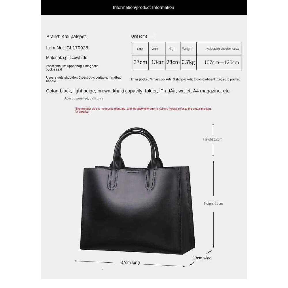 Genuine Leather Women's Handbags 2023 Fashion Tote Commuter 14 Inch Computer Bag Business Briefcase Shoulder Crossbody Bags 2025/06/07