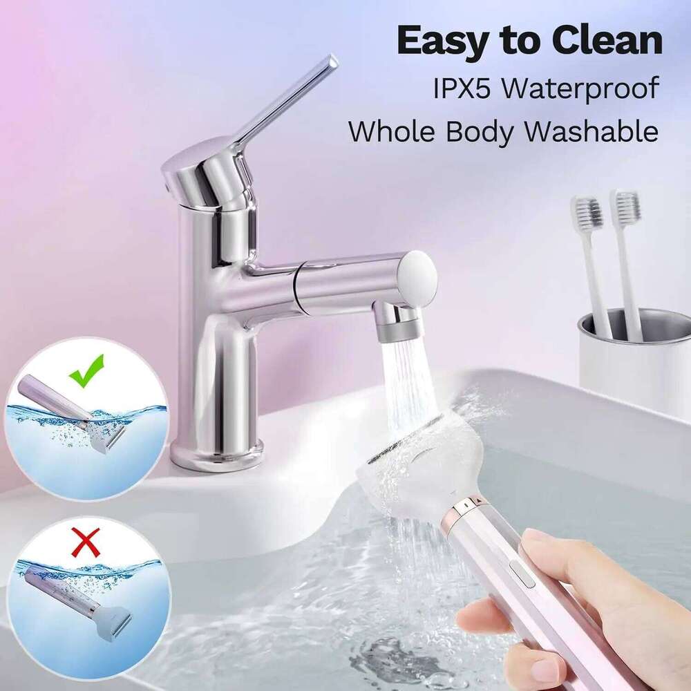 Razor Women 5 In 1 Rechargeable Electric Shaver For Lady Waterproof Portable & Skin-Friendly Painless Hair Trimmer