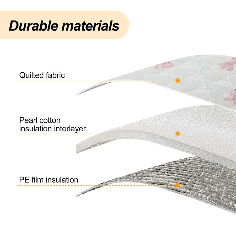 Quilted Lunch Bag Large Capacity Cute Lunch Box Bag Floral Printed Bento Bag Travel Picnic Camping Bag 250606