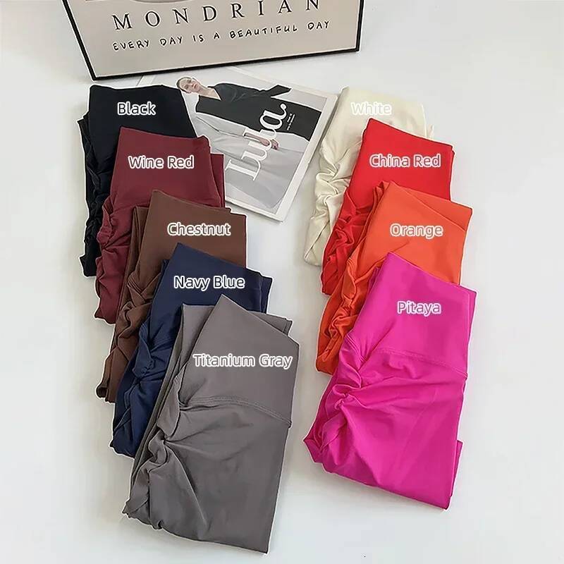 Yoga Women Fiess Running Cycling Pants Breathable Sports Leggings High Waist Summer Workout Gym Clothing