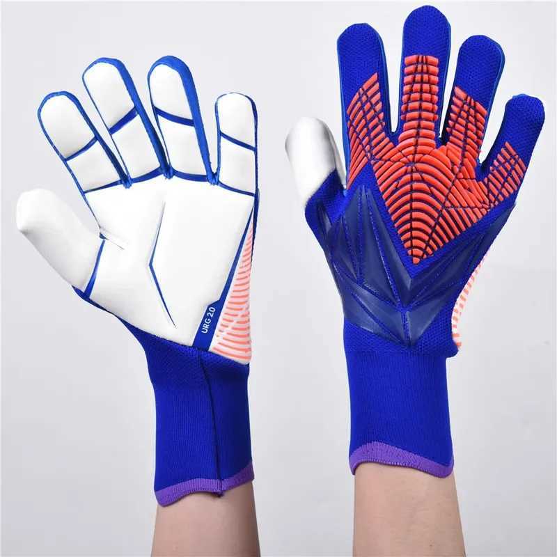 ROXXANA Kids Adults Goalkeeper Gloves Goalie Gloves Thicken Latex Football Soccer Anti-Slip Soccer Breathable Children Goalie XJ250606