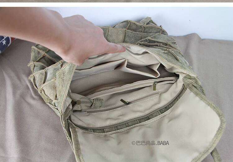 Cowhide Leather Backpack Shoulder Bag Women's Handbags Portable Tote Bag Dual-Use Large Capacity Leisure Messenger Bags Female 2025/06/07