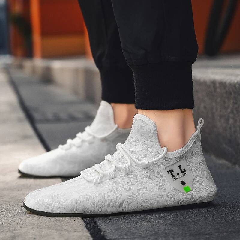 Ddmyoutdoor MAEDEF Summer Trend High Quality Walking Casual Outdoor Anti Slip Stylish Shoe Soft Light Lace Up Mesh Flats Men Shoes Outdoor Shoes