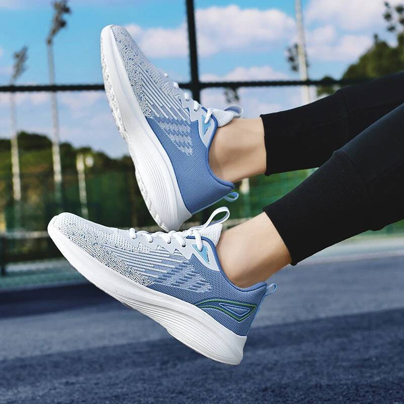 Ddmyoutdoor For Men New Thick Soled Fashion Mesh Running Breathable Casual Large Size Sneakers Shoes Zapatillas Outdoor Shoes