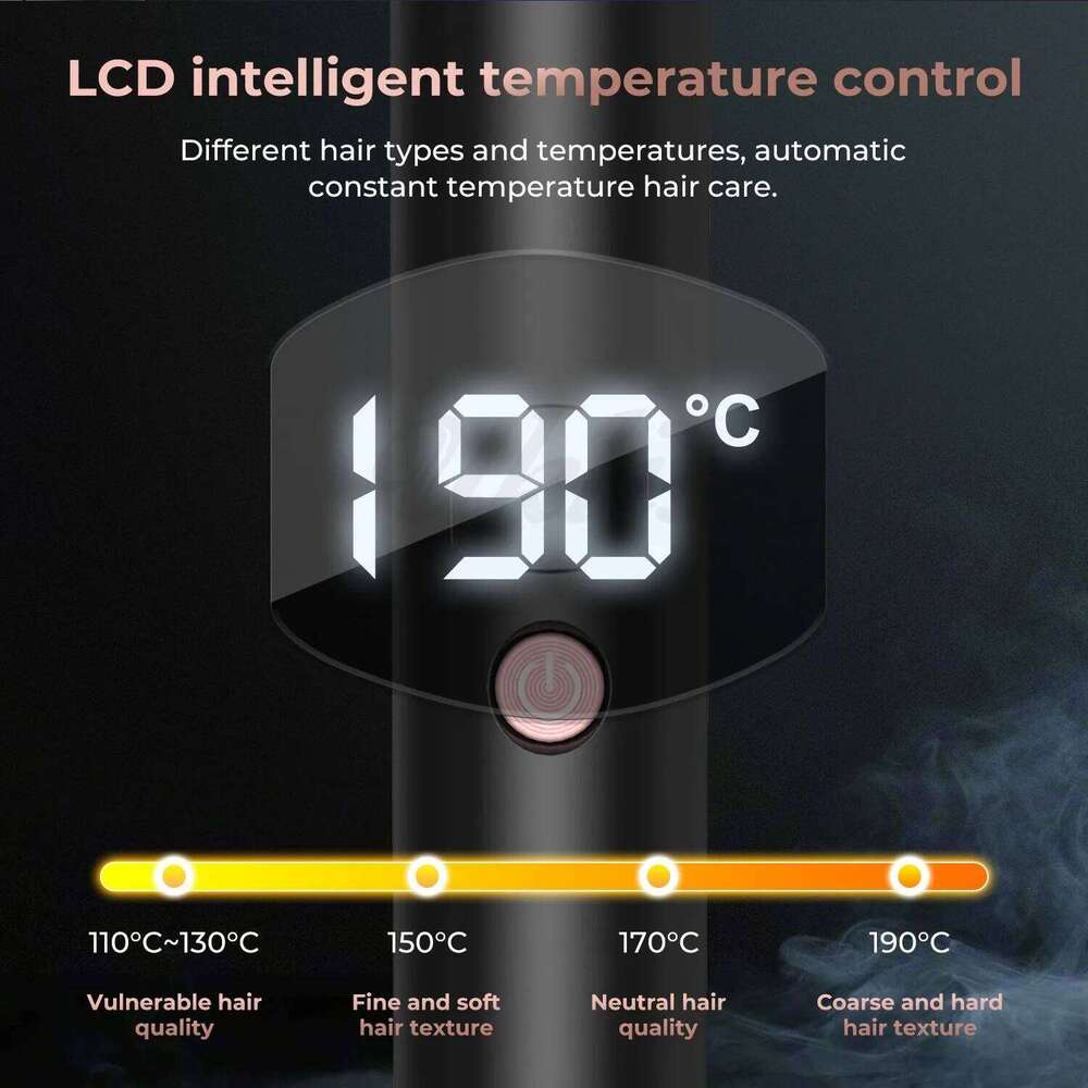 3 In 1 Hot Air Multifunctional Hair Straightening Comb For Household Multi-Size Curling Iron