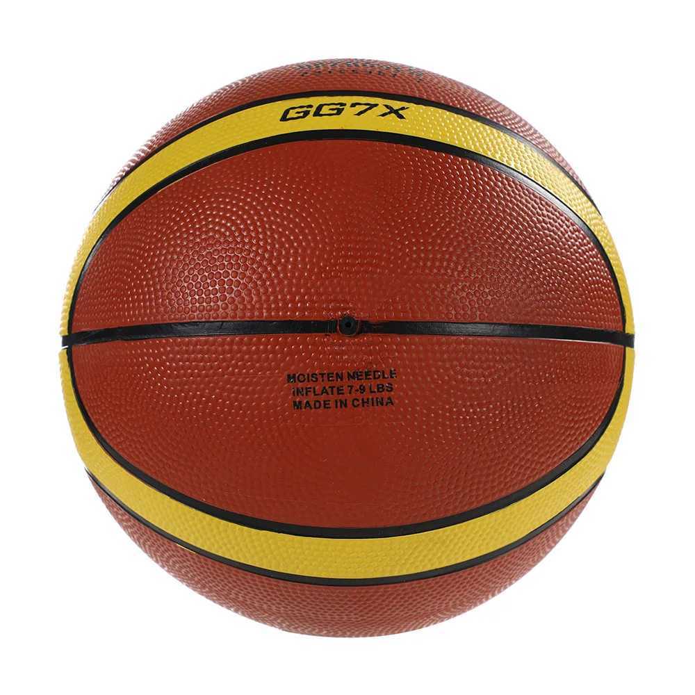 Rubber Basketball Size 7 for Outdoor Cement Court Adult Youth Sports Training Professional Game Equipment Basketball XJ250606