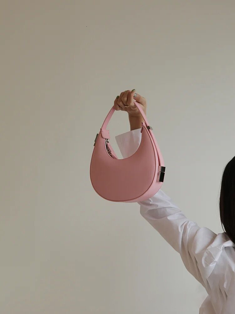 designer Niche Designer Bag for Women 2025 New Trend Simple Personality Underarm Crescent Bag Internet Celebrity Versatile Handbag Shoulder Bag