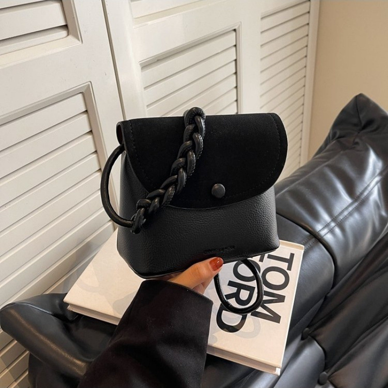 Top quality Brand High Quality New Style Niche Retro Bag High-end Single Shoulder Fashion Crossbody Bag Phone Versatile Bucket Bag New Free Delivery D