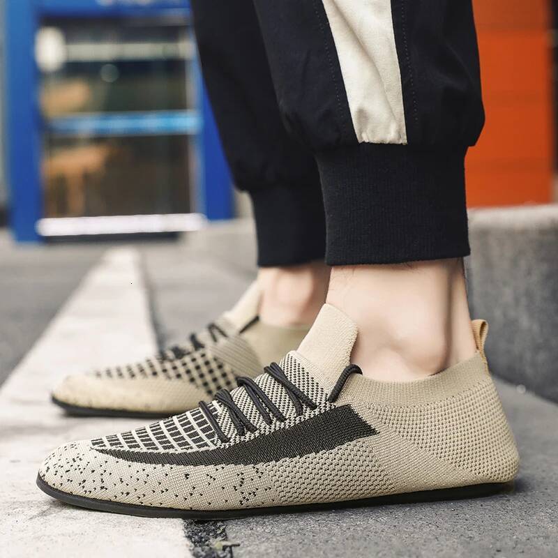 Ddmyoutdoor MAEDEF Fashion High Quality Mens Lace Up Driving Flats Walking Shoes Breathable Lightweight Non Slip Casual Summer Shoe For Men Outdoor Sh