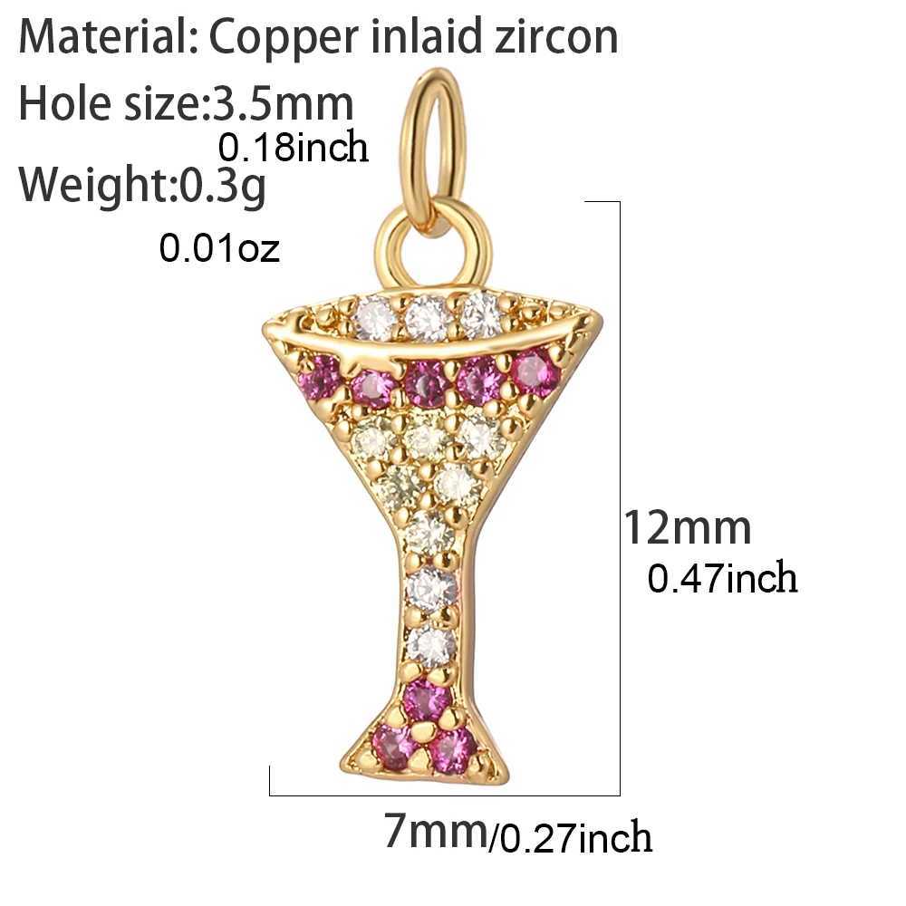 Cake cream Charms for Jewelry Making Supplies DIY Earrings Necklace Bracelet Jewelry Making Accessories Gold Color Copper XJ250607