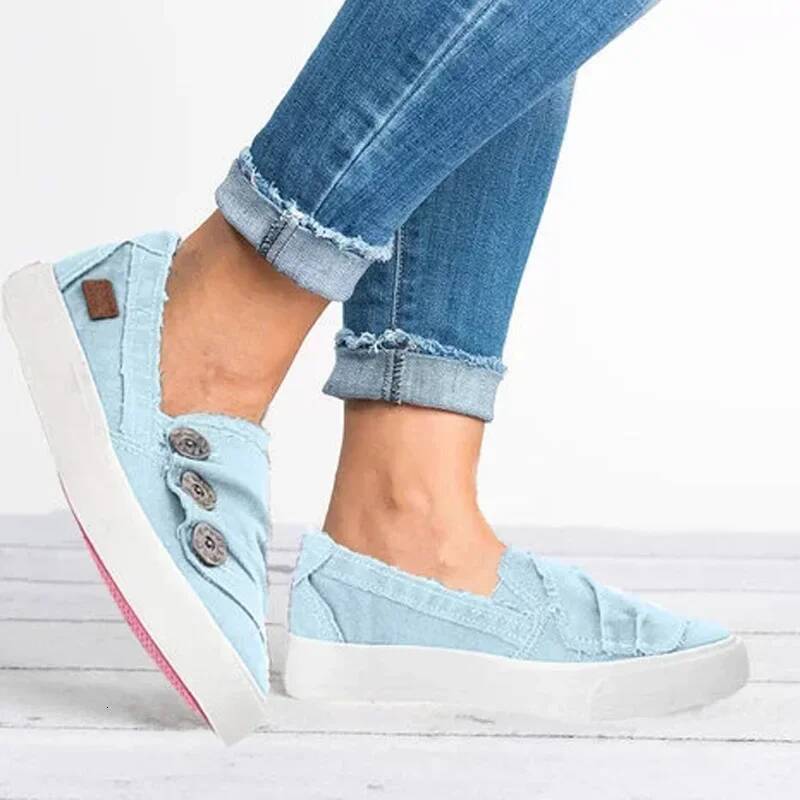 ddmyoutdoor Women Shoes New Arrival Fashion Denim Casual Femme Tennis Feminino Canvas Woman Sneakers Zapatillas Mujer Outdoor Outdoor Shoes