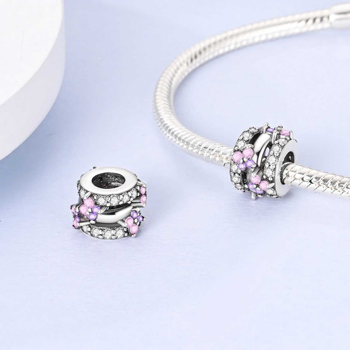 925 Silver Sparkling Butterfly Charms Pendants Fit Original Bracelet Necklace DIY Beads For Women Jewelry Making Gift XJ250607